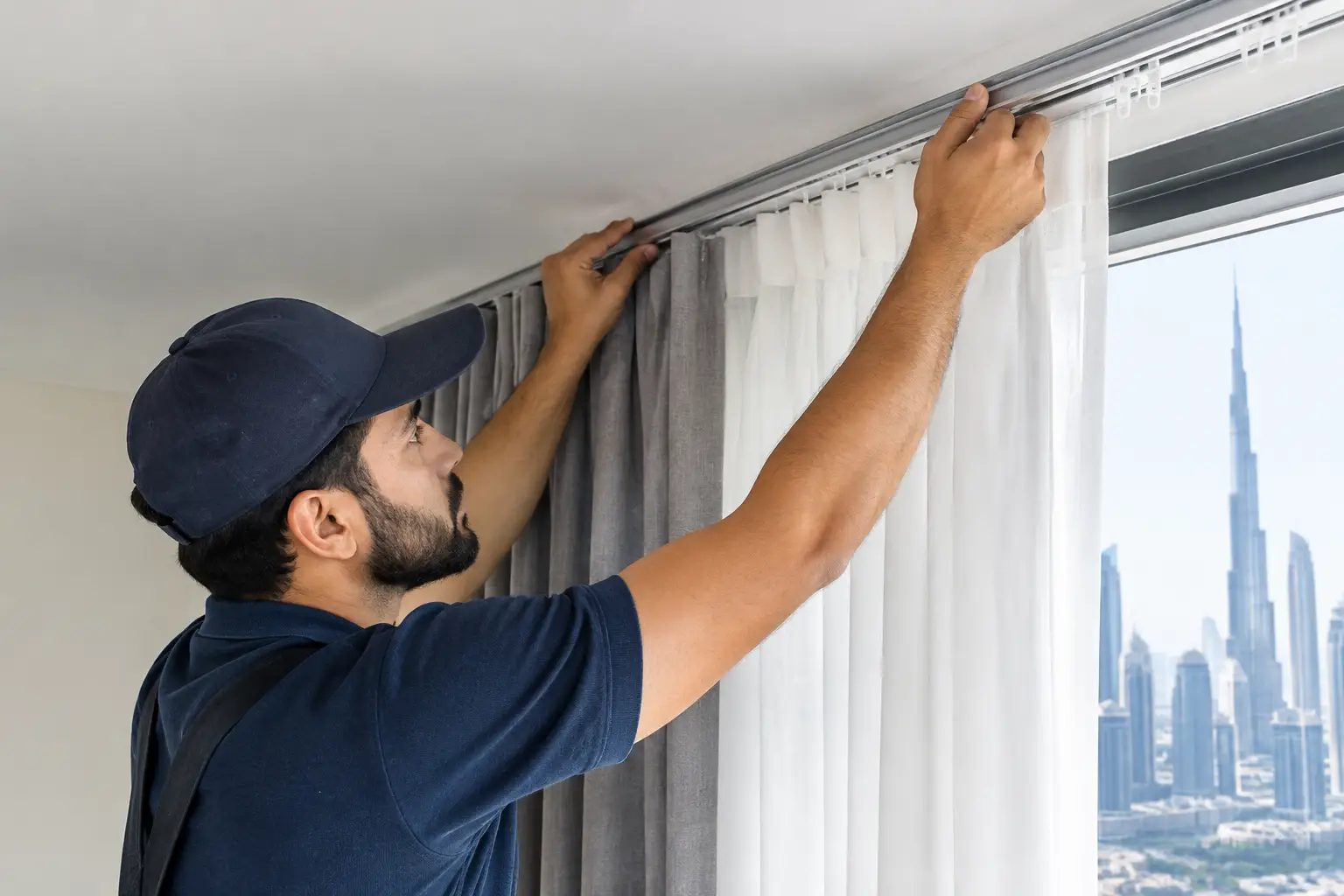 You are currently viewing Curtain Track Installation Dubai for Better Fit