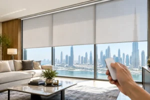 Read more about the article Motorized Blinds With Remote Control for Dubai Homes