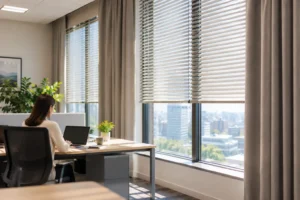 Read more about the article Office Window Treatments That Work Harder