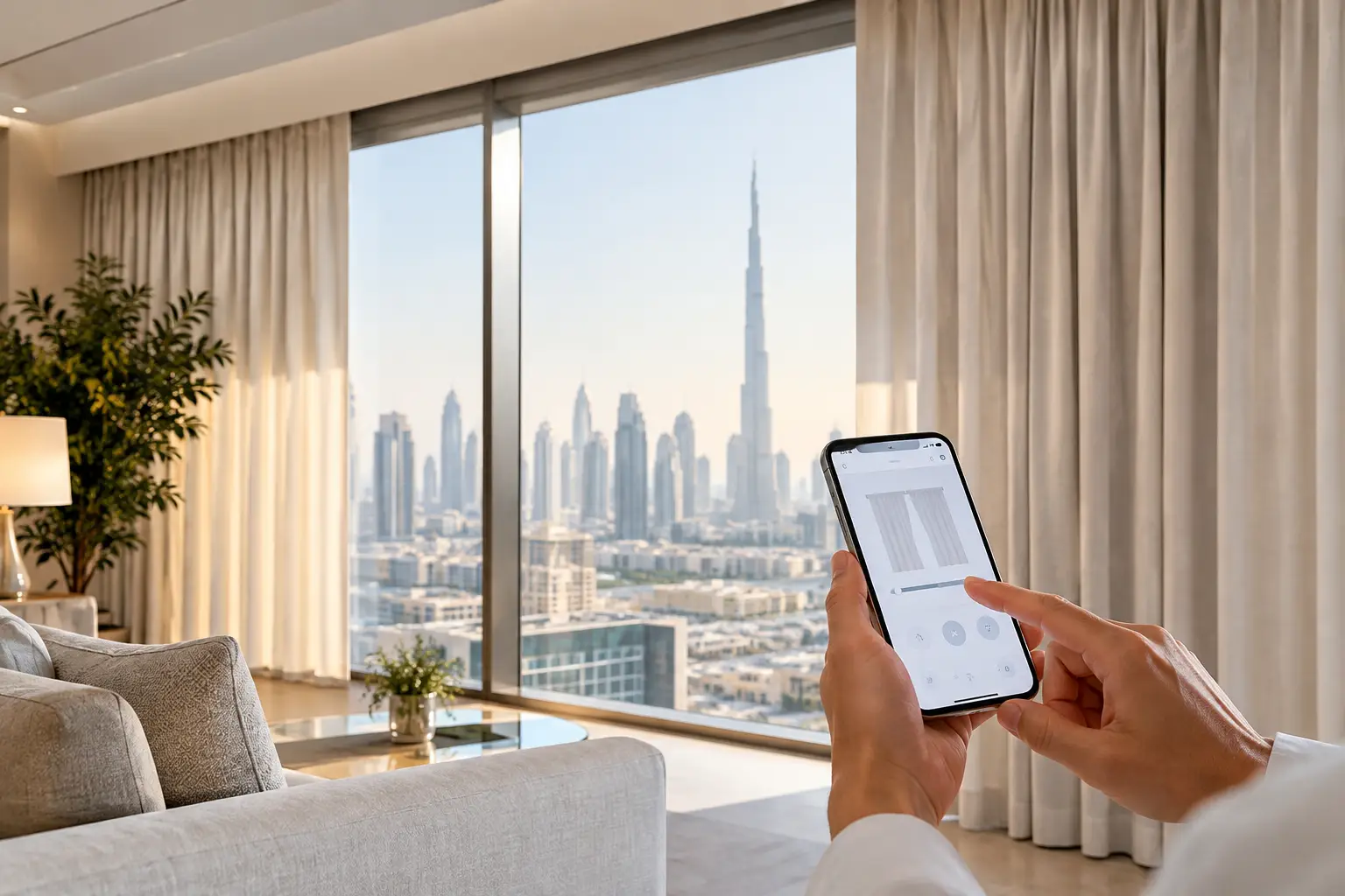 You are currently viewing Smart Curtains App Control for Dubai Homes