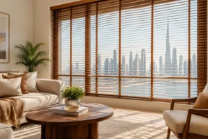 Read more about the article Wood Venetian Blinds for Stylish Dubai Interiors