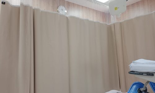 1. Cubicle Privacy Curtain