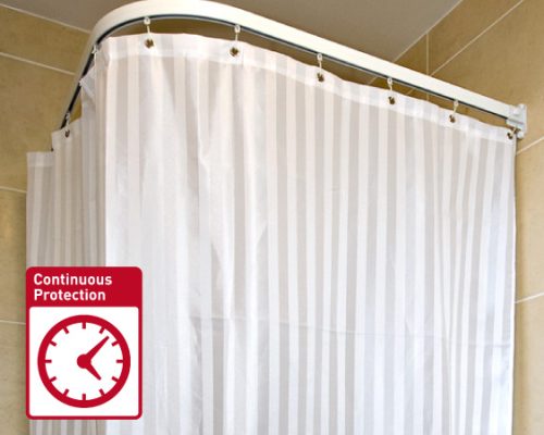 contour showers antibacterial shower curtains